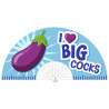 M Proud Éventail I Love Big Cocks 64cm